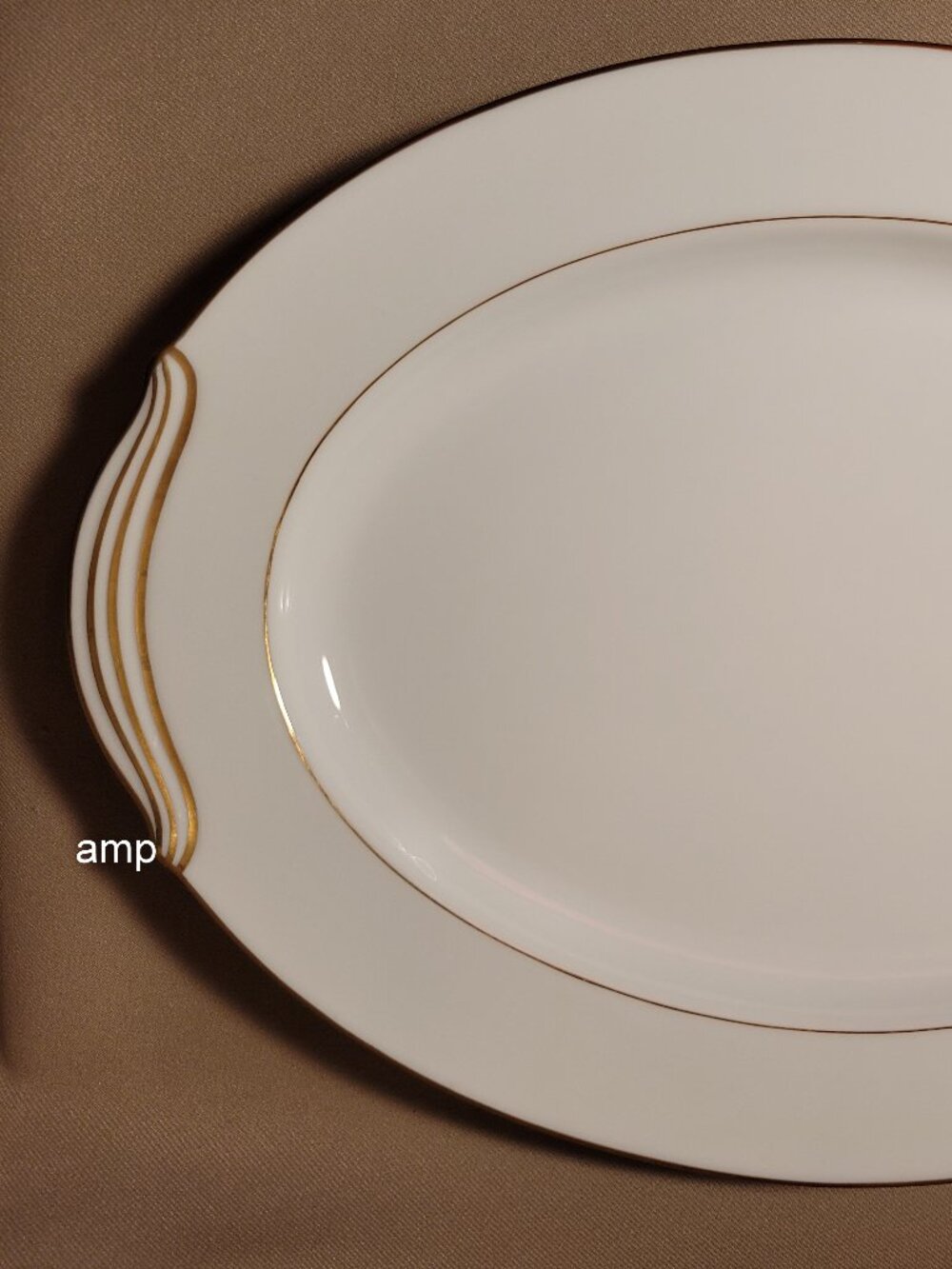 Noritake Dawn 5930 Medium Oval Serving Platter (13 7/8") PERFECT!